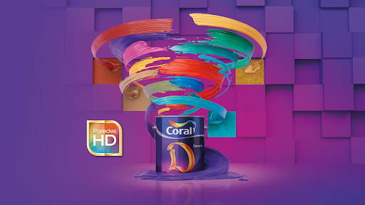 Ilustração digital de uma lata de tinta Coral Decora em meio a espiral de cores quentes e frias. A imagem promove a qualidade Coral Decora cores e as tintas para parede em promoção para a Black Friday Tupan. Ilustração digital de uma lata de tinta Coral Decora em meio a espiral de cores quentes e frias. A imagem promove a qualidade Coral Decora cores e as tintas para parede em promoção para a Black Friday Tupan.
