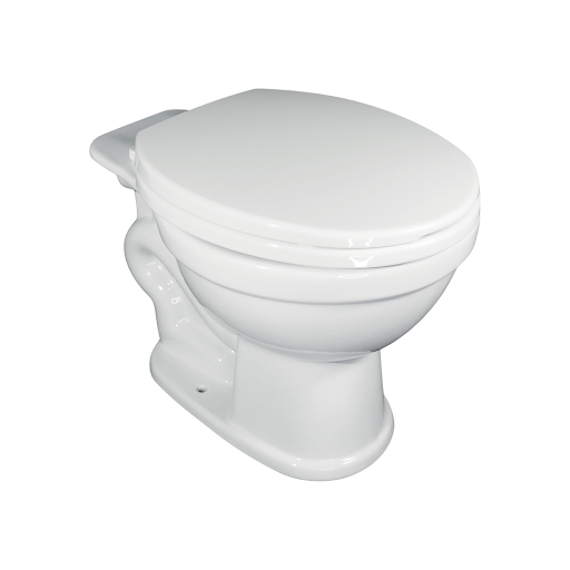 Foto de estúdio de uma bacia sanitária convencional branca, sem caixa acoplada, para uso com válvula de parede. O artigo explica a bacia sanitária sifonada e compara o Vaso Sanitário Caixa Acoplada Preço com a bacia convencional. Foto de estúdio de uma bacia sanitária convencional branca, sem caixa acoplada, para uso com válvula de parede. O artigo explica a bacia sanitária sifonada e compara o Vaso Sanitário Caixa Acoplada Preço com a bacia convencional.