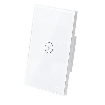  Interruptor smart branco VTV com sensor infravermelho para controle de iluminação por presença.