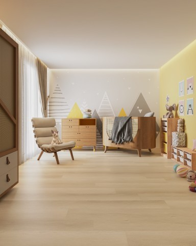 Quarto de bebê com piso vinílico biancogres claro, imitando madeira. O artigo explica o que é piso vinílico, suas vantagens e onde encontrar Piso Vinílico Click Promoção na Black Friday Tupan. Quarto de bebê com piso vinílico biancogres claro, imitando madeira. O artigo explica o que é piso vinílico, suas vantagens e onde encontrar Piso Vinílico Click Promoção na Black Friday Tupan.