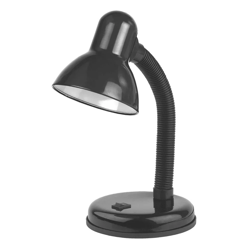 Luminária em Aço e ABS 40W de Mesa Persei Preto DILUX