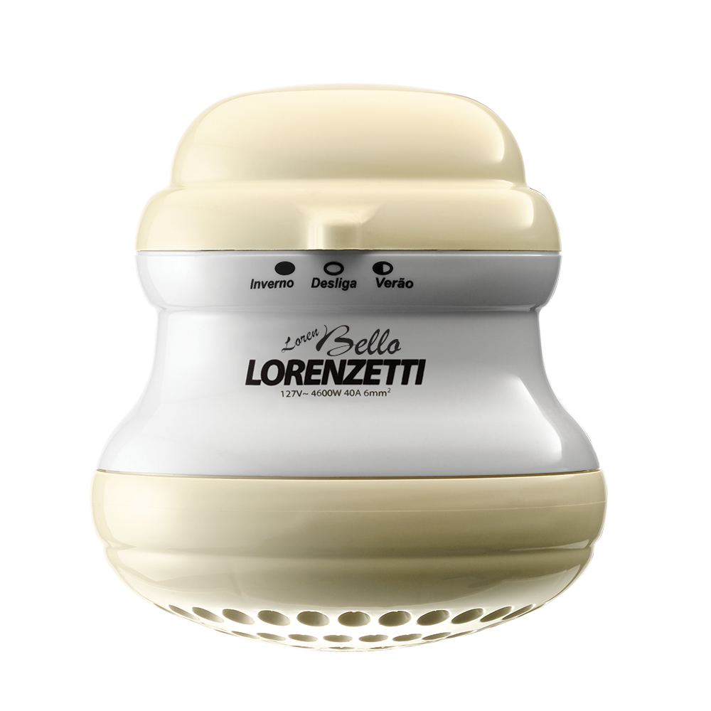 Chuveiro Elétrico 4600w 220v Bello Banho 3 Temperaturas bege