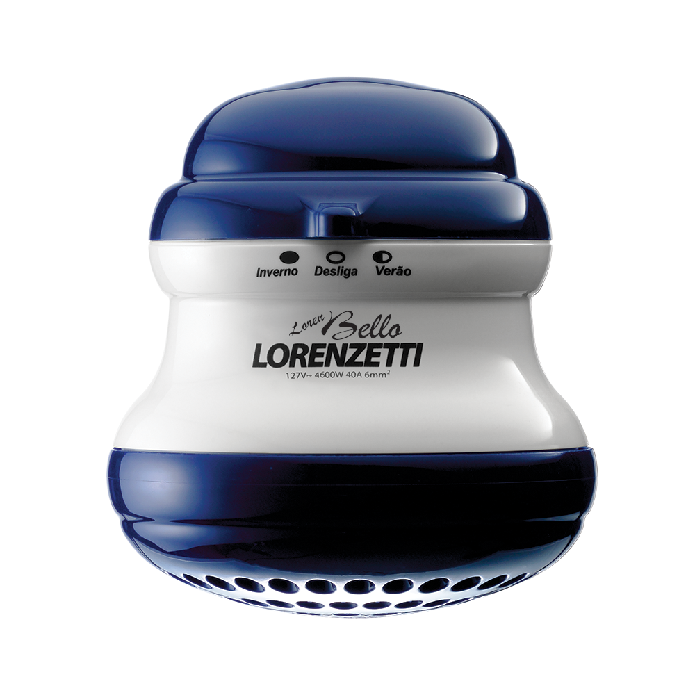 Chuveiro Elétrico 4600w 220v Bello Banho 3 Temperaturas azul